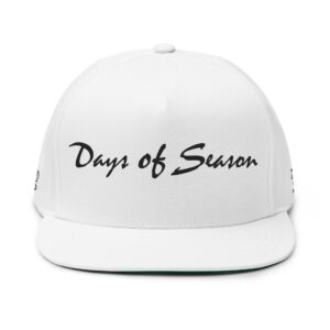 Flat Bill Cap (Embroidery)